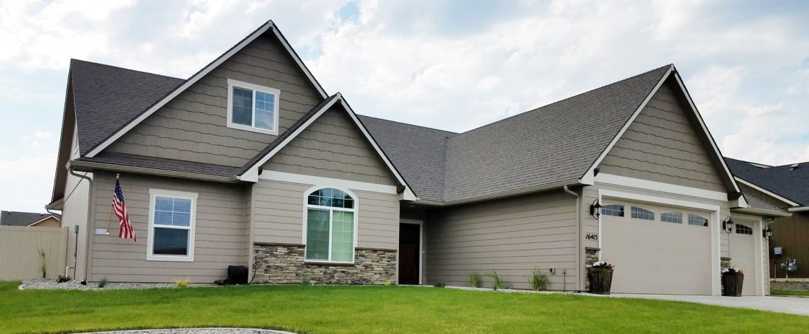 Condron Homes. The front of a home.