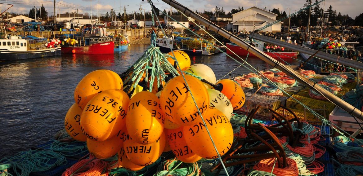 Municipality of Argyle fisherman boat.