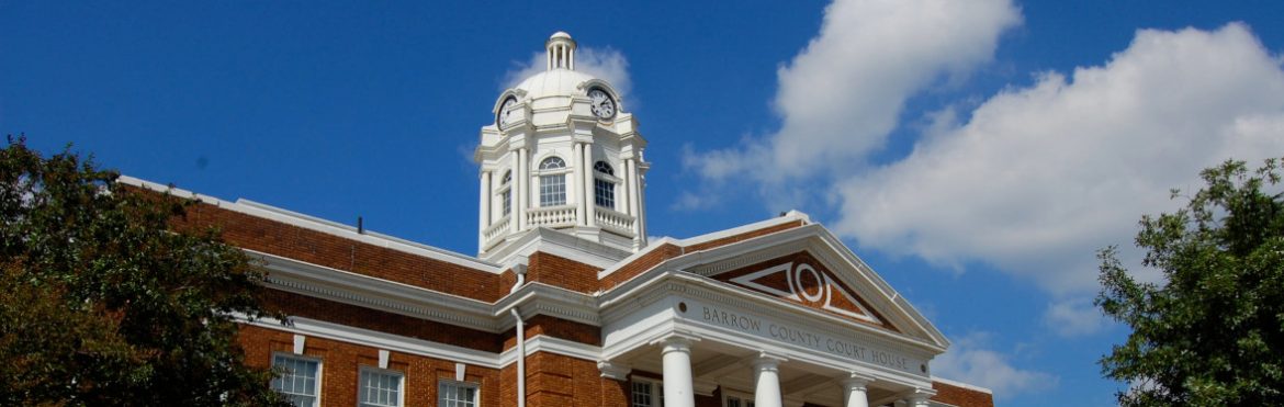 Barrow County Georgia Courthouse.
