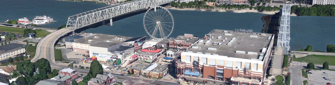 Woolpert Inc. The SkyWheel Newport.