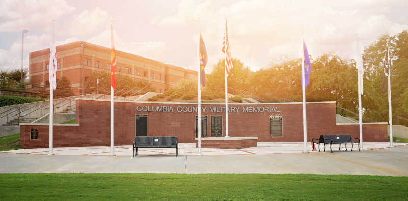 Columbia County, Georgia Military Memorial.