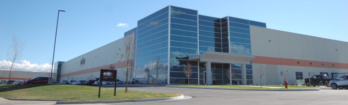 Enlinx building view from the road.