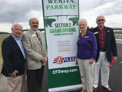 Mount Dora, FL Wekiva Parkway Section 2 Grand Opening.