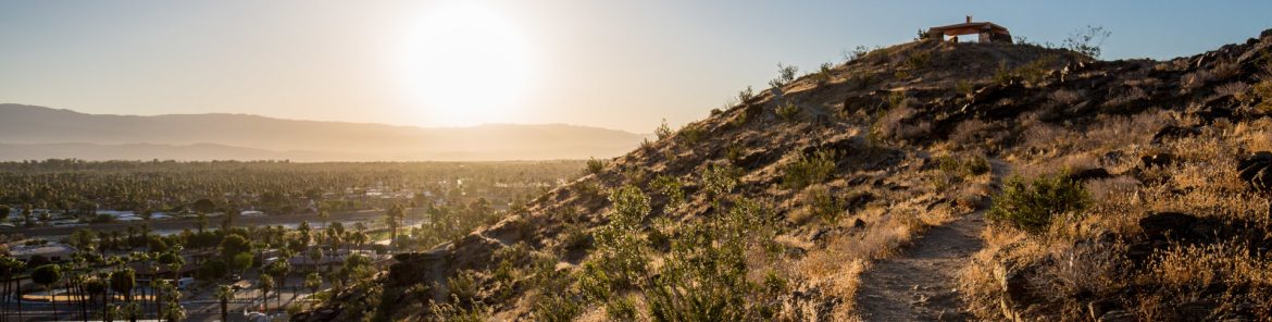 Rancho Mirage, California. Bighorn Overlook Trail.