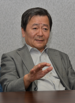 Wakunaga of America President and CEO Kazuhiko Nomura.