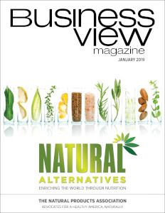 January 2019 issue cover of Business View Magazine.