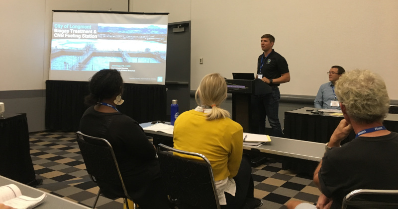 John Gage, Presents Longmont's RNG Project for Longmont Colorado.