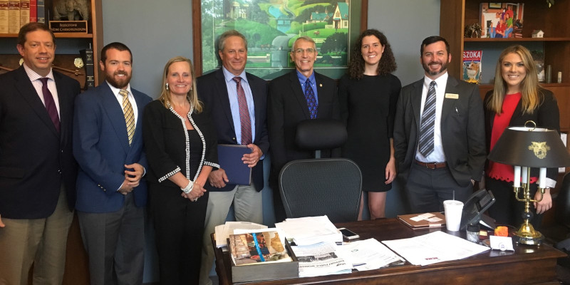 The North Carolina Building Performance Association group photo.