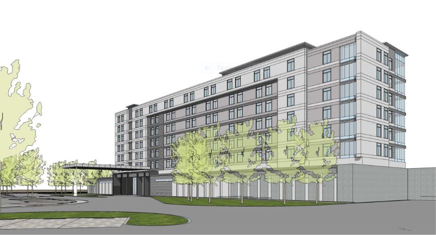 Baytown, Texas Proposed Baytown Hotel Convention Center Rendering