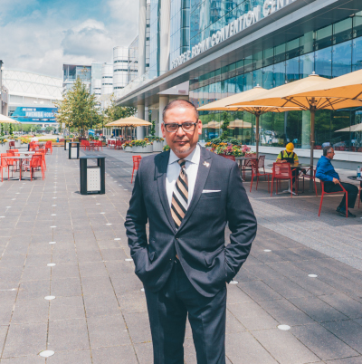 John Gonzalez, Vice President & General Manager for the George R Brown Convention Center Avenida Houston.