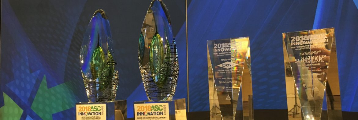 Adhesive Sealant Council, 2018 Innovation Awards.