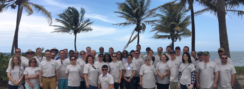 The Adhesive and Sealant Council group photo from their ASC Gives Back event.