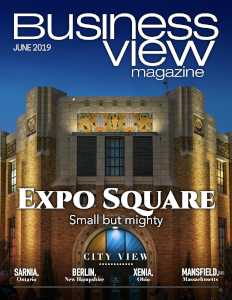June 2019 cover of Business View Magazine.