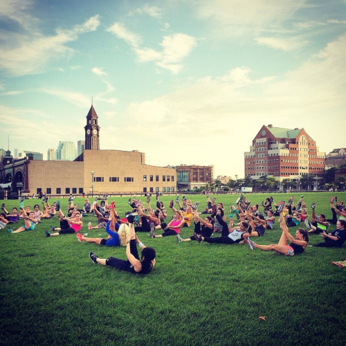 Hoboken, New Jersey Fitness at Pier A Park