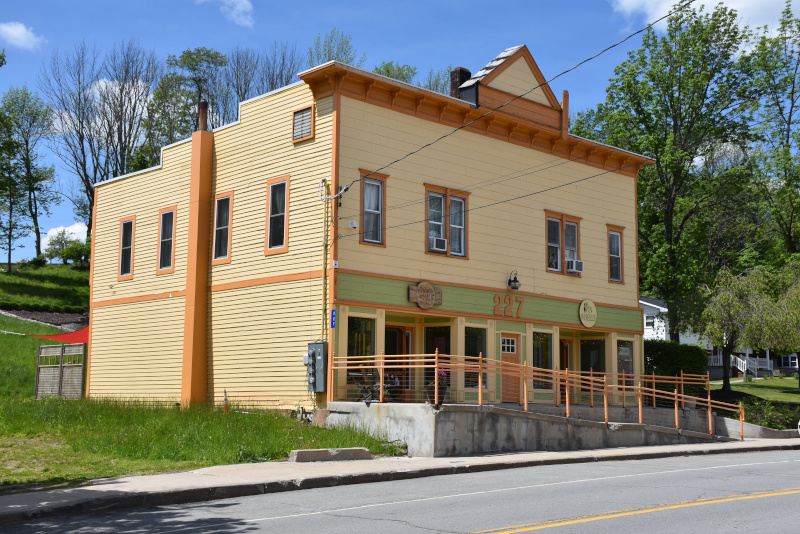 The Center for Discovery – Sullivan County’s largest employer and a major research and specialty center that offers residential, medical, clinical and special education programs for people with complex conditions – has revitalized the hamlet of Hurleyville, rehabbing 19th century buildings lining Main Street and attracting businesses to customer-oriented storefronts like 227 Main, which currently houses a fiber arts supply store and hosts crafts classes.