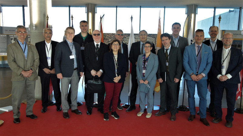 Organization of Canadian Nuclear Industries Canadian delegation.