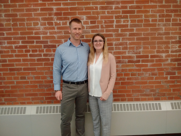 Organization of Canadian Nuclear Industries memorial scholarship winner.