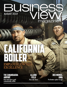 View the whole issue! August 2019 Issue Cover of Business View Magazine
