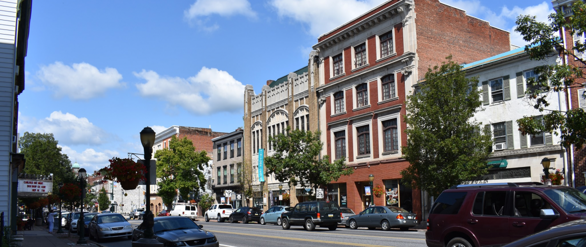 The Borough of Carlisle, Pennsylvania, PA, Street view.