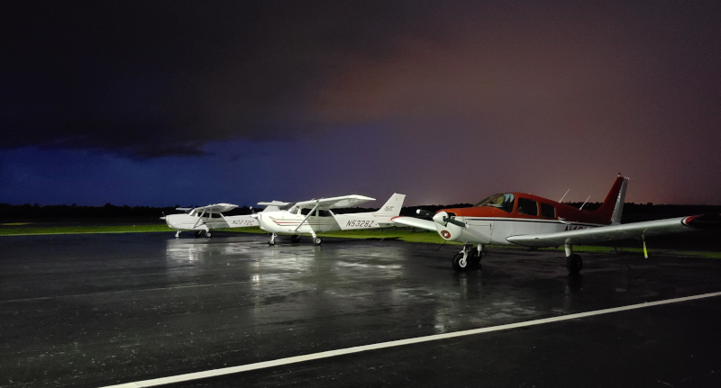 Bartow Executive Airport Flight School Aircraft.