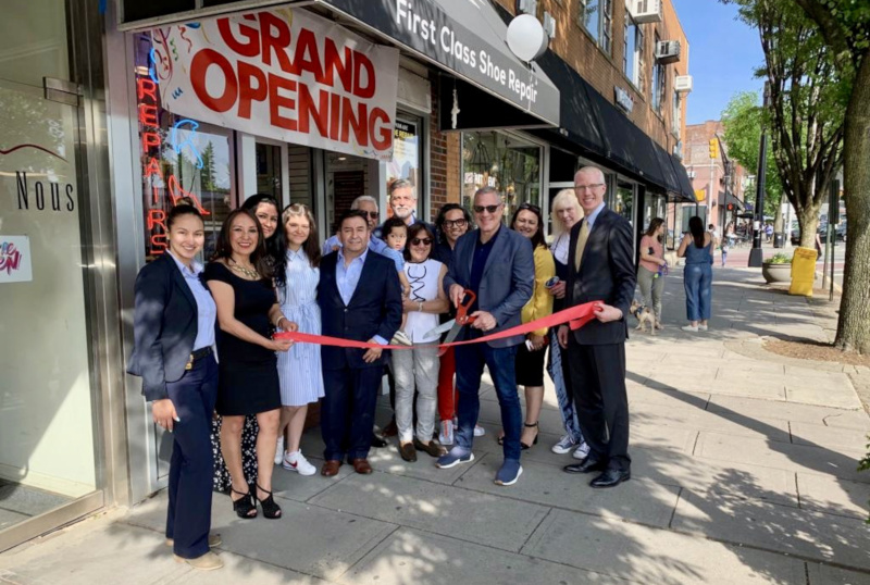 Englewood, New Jersey Palisade Avenue Ribbon Cutting.