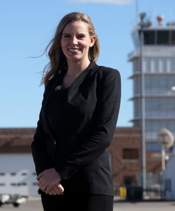 Grand Junction Regional Airport Executive Director Angela Padalecki
