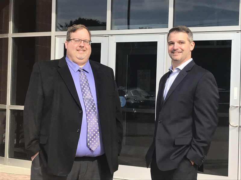 Director of Planning & Development, Matthew Waldinger and Millcreek Millcreek Township, Pennsylvania Supervisor, John E. Morgan