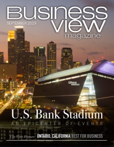 September 2019 Issue Cover of Business View Magazine