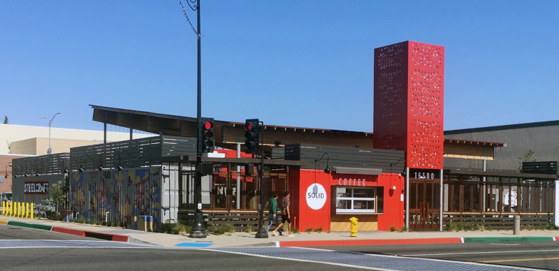 Bellflower, California SteelCraft exterior.