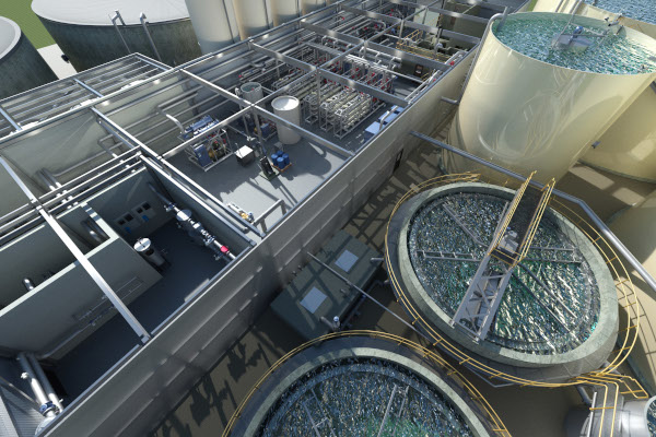 The Probst Group rendering of a full treatment facility.