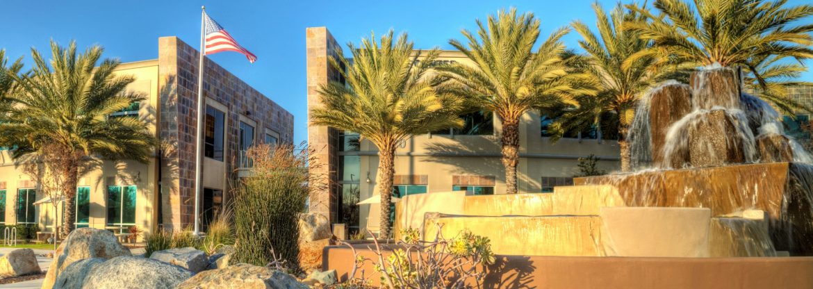 Santee, California christian college buildings.