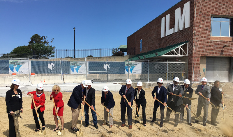 Wilmington International Airport ILM Stakeholders break ground on new terminal.