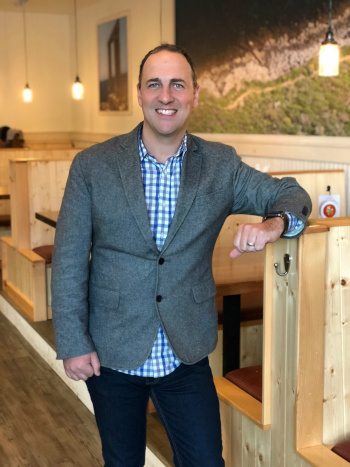 TAZIKIS Mediterranean Cafe CEO Dan Simpson