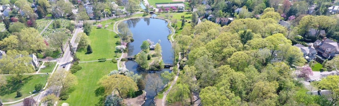 Sustainable CT Certification, sourced aerial photo of CT city.