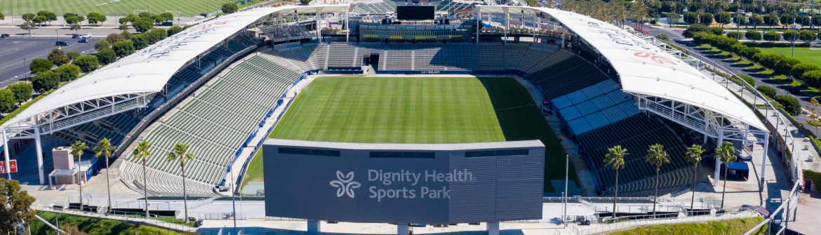 Dignity Health Sports Park Aerial View