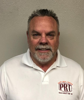 Paso Robles Tank CEO of PRT Stainless Steel Division, Shawn Owens