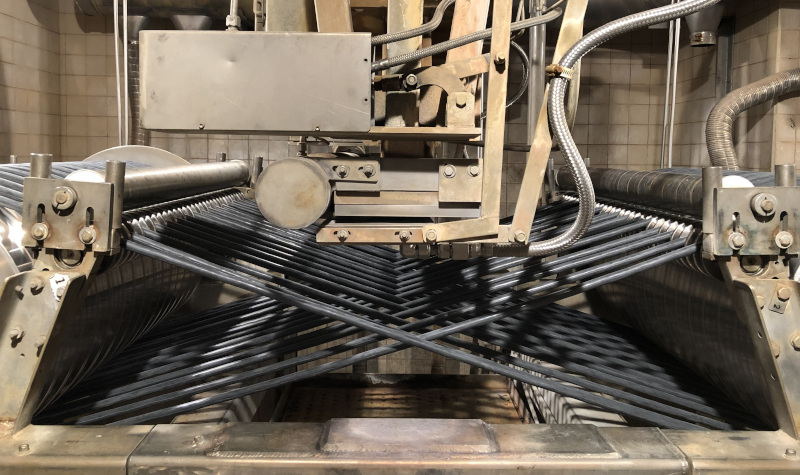 Champlain Cable Corporation Interior shot of our irradiation machine