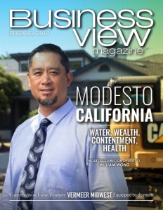 December 2019 Issue Cover of Business View Magazine.