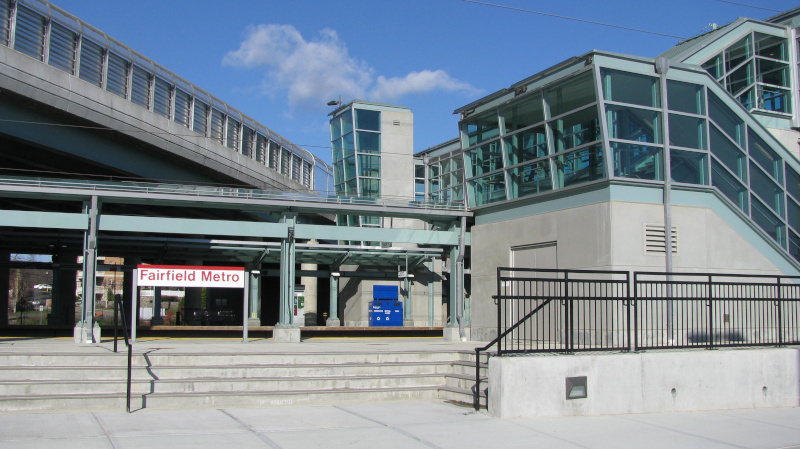 Fairfield, Connecticut New FMC Train Station.