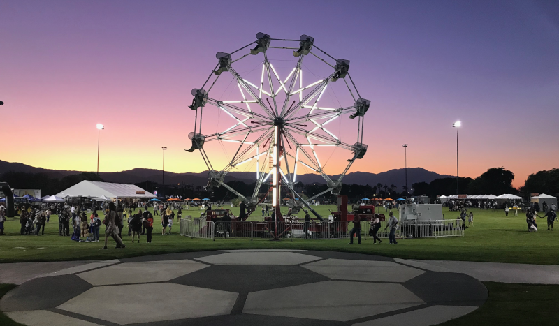 Coachella, California Date Harvest Night.