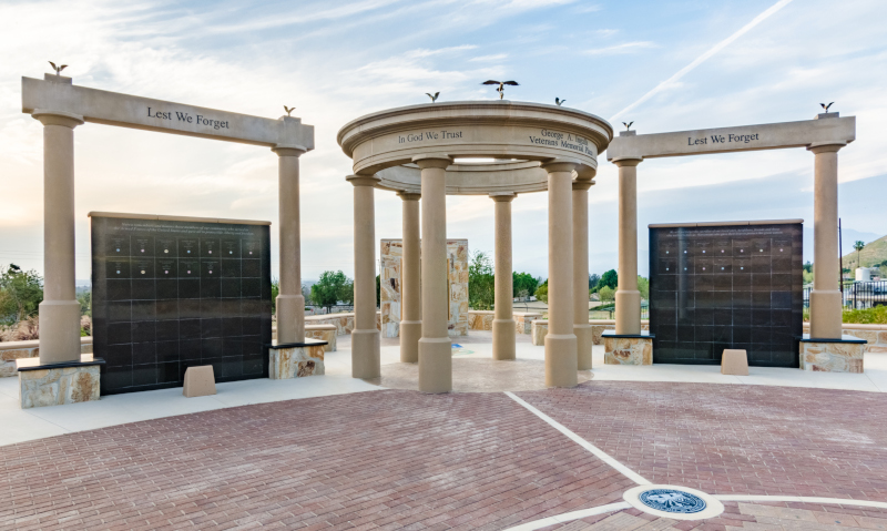 Norco, California Veterans Memorial Plaza