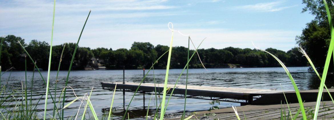 Champlin, Michigan river view.