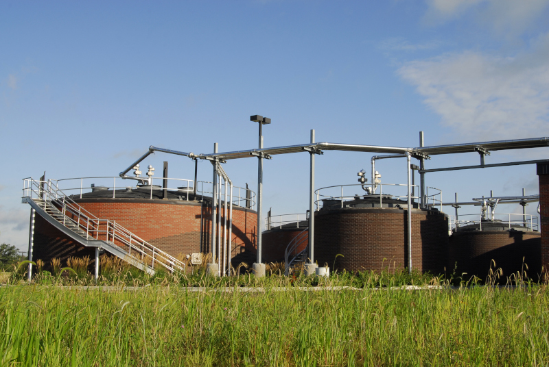 Delhi Charter Township, Michigan energy generating digesters.