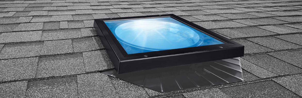 Solatube Home slim shingle roof