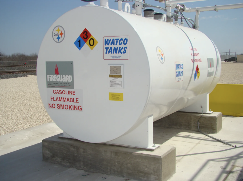 Watco Tanks Inc. installed tank.