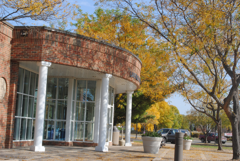 Lakeville, Minnesota city hall building exterior.