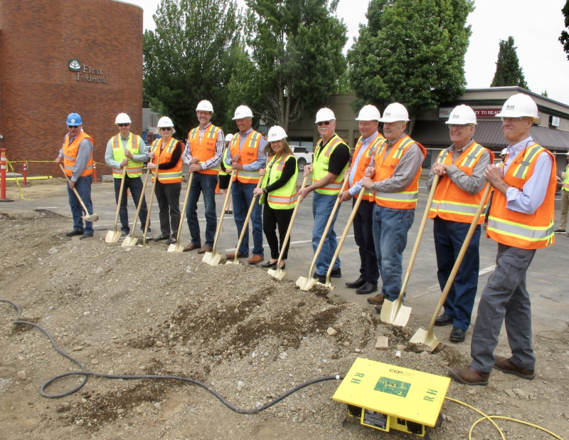 First Federal Savings & Loan Groundbreaking Ceremony