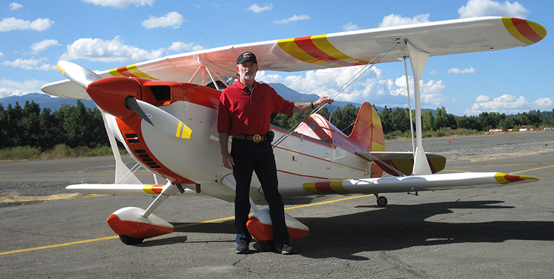 Ed Miller and his Christen Eagle II
