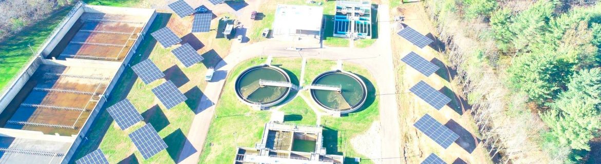 Borough of Lansdale, Pennsylvania Solar Panels Utilities Complex aerial