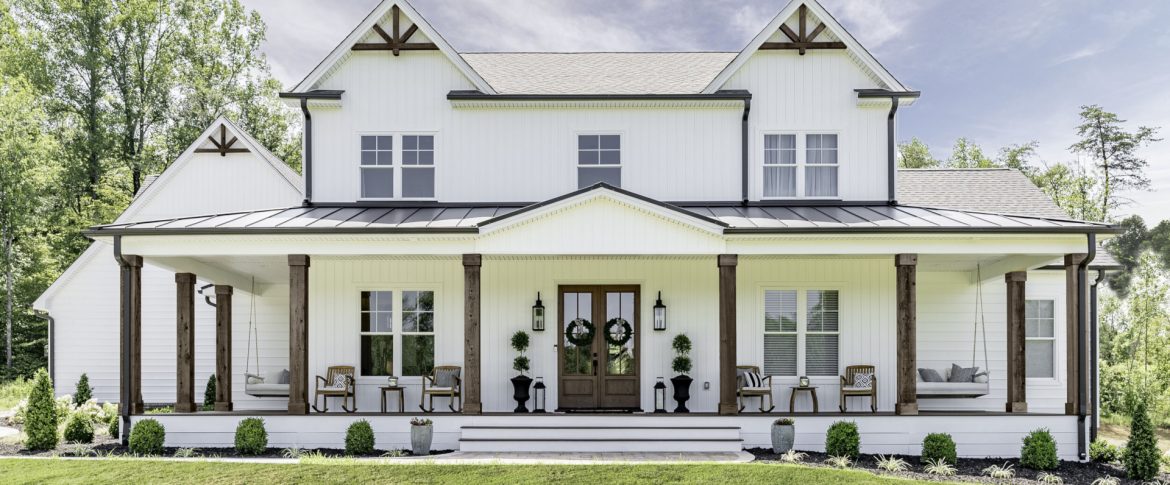 Frank Good Builders home exterior example of work.